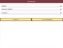 Tablet Screenshot of monoplasticsheets.com